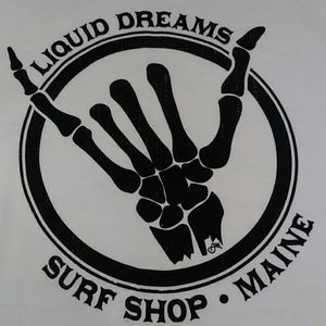 Liquid Dreams surf shop t shirt